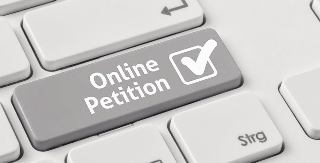 Online petitie 